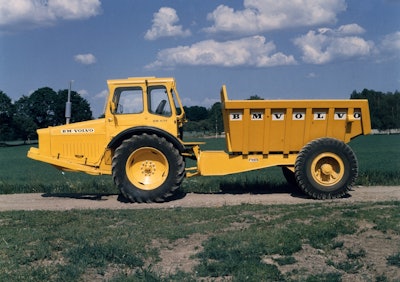 The 10 tonne payload DR631, aka Gravel Charlie, heralded the birth of the articulated hauler.