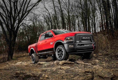Domestic automakers like FCA are expected to lead the way in a surging trend of truck and SUV production. Pictured above is the 2017 Ram Power Wagon.