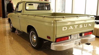 NASHVILLE, Tenn. (Feb. 5, 2016)  Marvin Askew bought his Datsun 1600 truck on November 30, 1971 at Hippodrome Datsun in Nashville for about . This was his baby, said Dan Tito, the second owner of the Datsun truck. Marvin didnt have a name for it, but we named it Sweet Pea obviously because of its color. This man can stand here and talk about this truck hour upon hour upon hour. When you have something for 42 years and you take this good care of it, obviously it meant a lot to him.