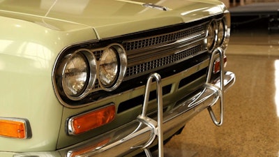 NASHVILLE, Tenn. (Feb. 5, 2016)  Marvin Askew bought his Datsun 1600 truck on November 30, 1971 at Hippodrome Datsun in Nashville for about . This was his baby, said Dan Tito, the second owner of the Datsun truck. Marvin didnt have a name for it, but we named it Sweet Pea obviously because of its color. This man can stand here and talk about this truck hour upon hour upon hour. When you have something for 42 years and you take this good care of it, obviously it meant a lot to him.