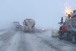 A video showing a pickup cutting-off a snowplow in Colorado has gone viral.