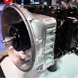 The 13-speed mDrive HD is made possible by a 4.75-inch extension located between the bell housing and main transmission casing. Photo credit: Wayne Grayson/Equipment World