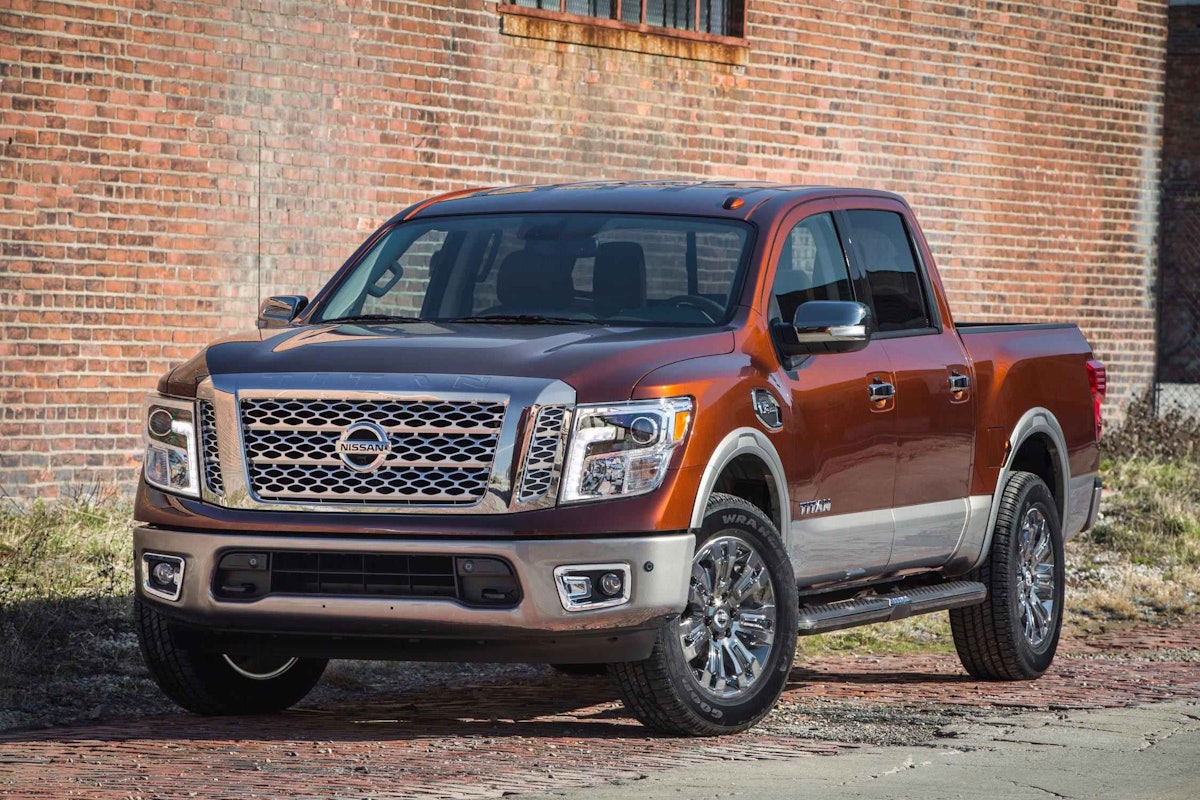 Test Drive 2017 Nissan Titan Platinum Reserve is one fancy work