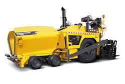 Left hand side, front view of Dynapac F1000W (T4)