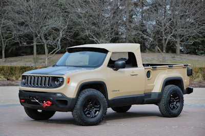 Jeep, also owned by Ram parent company Fiat Chrysler, recently unveiled a midsize pickup concept called the Comanche built on the Renegade SUV frame.