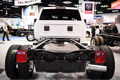 Ram 5500 chassis cab. Photo credit: Wayne Grayson/Equipment World