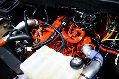 The ISL9 beneath the hood of a DuraStar model.