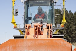 square Trimble loader GPS