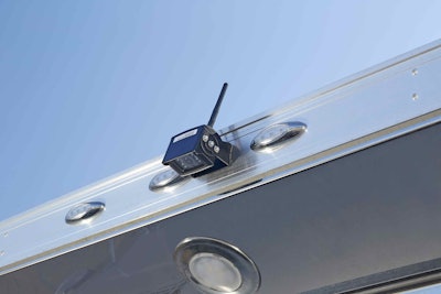 Chevrolet Accessories offers a trailering camera system, produced by Echomaster, for 2014-2016 model year Silverados. The system includes a camera to be mounted on the rear of the trailer, that wirelessly transmits images to the Silverado’s center display.