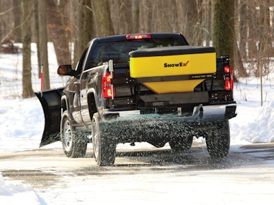 Updated controls on new SnowEx Bulk Pro spreaders enhance functionality and offer more flexible installation.