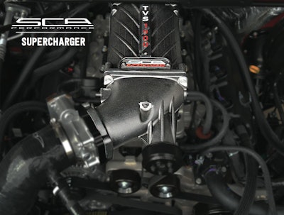 SCA revealed its new supercharger system this week at the NADA Convention in Las Vegas.