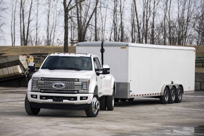 Ford is giving heavy-duty truck customers more smart technology and better views to help ease the job of backing up a trailer.