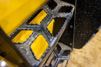 The new M Series steps are 11 times stronger and self-cleaning. Photo by Wayne Grayson