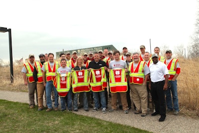 First graduating class of Team Rubicon heavy equipment instructors