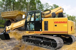 Gradall XL5200V telescoping boom excavator