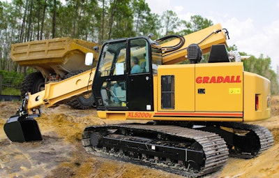 Gradall XL5200V telescoping boom excavator