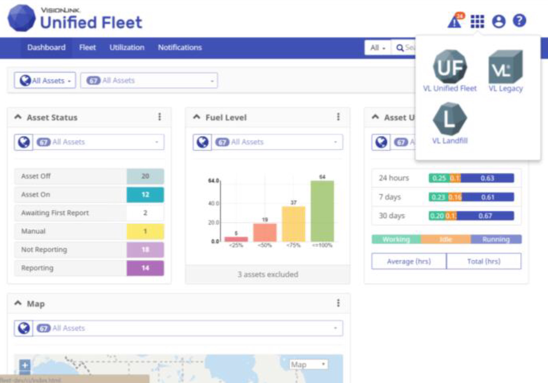 Caterpillar unveils rebuilt VisionLink telematics dashboard with mixed ...
