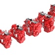 Less complex and cooler running, Cummin’s Stage V engines boast lower costs and increased torque and horsepower.