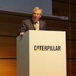 Oberhelman speaking at Cat’s Bauma 2016 corporate press conference.