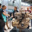 John Deere’s 4.5-liter PowerTech engine on display at Bauma.
