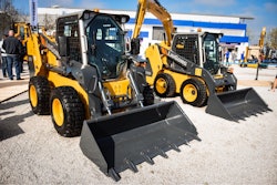 LiuGong 385B 375B skid steers Bauma 1