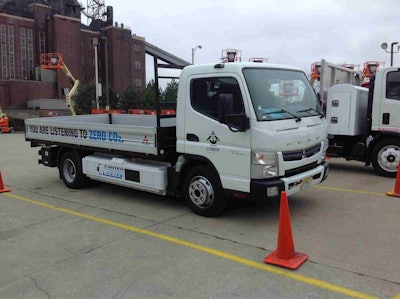 Mitsbubishi Fuso Canter E-Cell Test drive