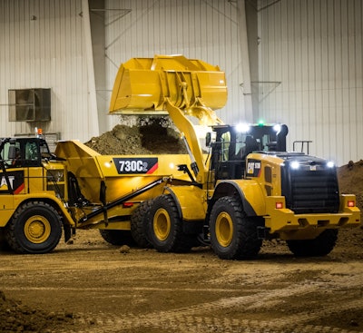 square Caterpillar 972M wheel loader 1 copy