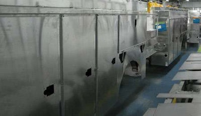 Altec aluminum bodies under construction.