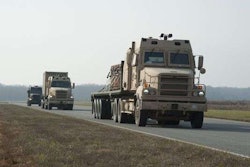 Army convoy