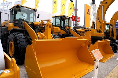 SDLG’s new Tier 4 Final loaders made their debut at the Bauma show in April.