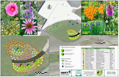 Middle Ridge Service Plaza rendering