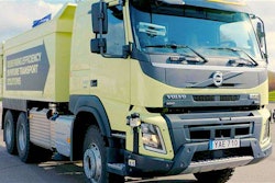 Volvo self-driving autonompus FMX work truck