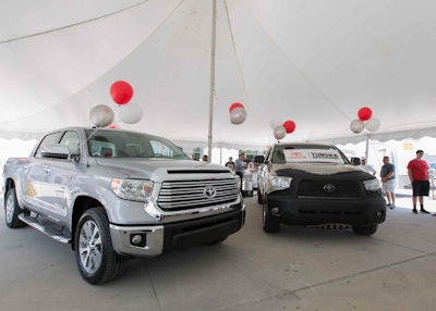 On May 11th 2016 Victor Sheppard was presented with a 2016 Tundra Limited in exchange for his Million-Mile 2007 Tundra during a ceremony at Greg LeBlanc Toyota in Houma, Louisiana.