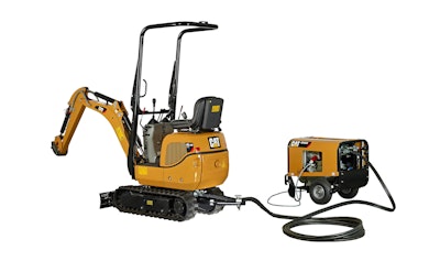 Caterpillar Cat 300.9D VPS mini excavator