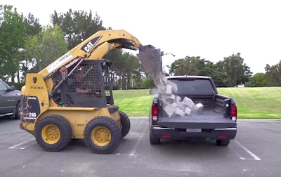 Honda Ridgeline puncture test