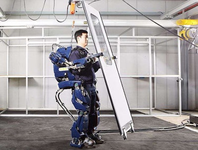 Hyundai’s Iron Man inspired wearable robot exoskeleton.