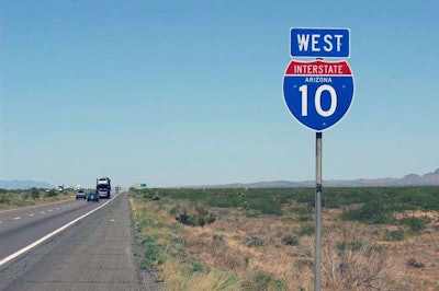 Interstate 10 in Arizona