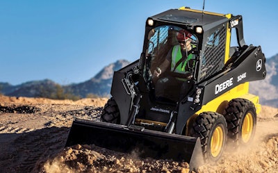 John Deere 324E skid steer