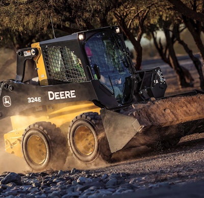 John Deere 324E skid steer