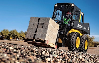 John Deere 324E skid steer