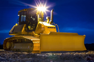 Komatsu D_61_pxi_night