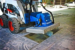 Vacuworx SS2 vacuum lifting system skid steer