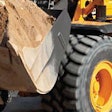 wheel loader dirt stock