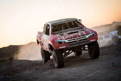 Jeff Proctor and Jason LaFortune drove the Honda Ridgeline Baja Truck to a Class 2 victory in last weekend’s Baja 500