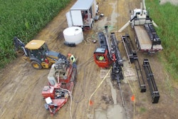 Ditch Witch HDD Blue Earth River crossing