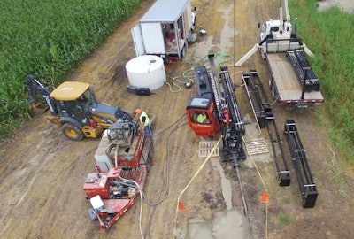 Ditch Witch HDD Blue Earth River crossing