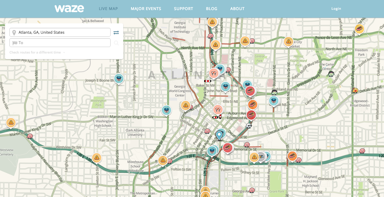 Georgia DOT Joins Waze Connected Citizens Program | Equipment World