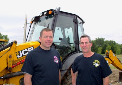Associated Training Services recently celebrated its 20-year anniversary providing heavy equipment operator training. Training Director Mike Plonsky (left) and President John Klabacka, run the school.