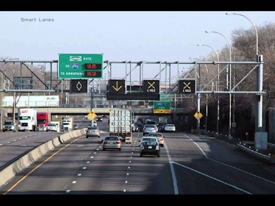 Colorado DOT’s Smart Sign system will be similar to what the Minnesota DOT uses shown here.