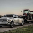 The 2016 Ram 3500 HD is rated to tow 31,200 lbs.